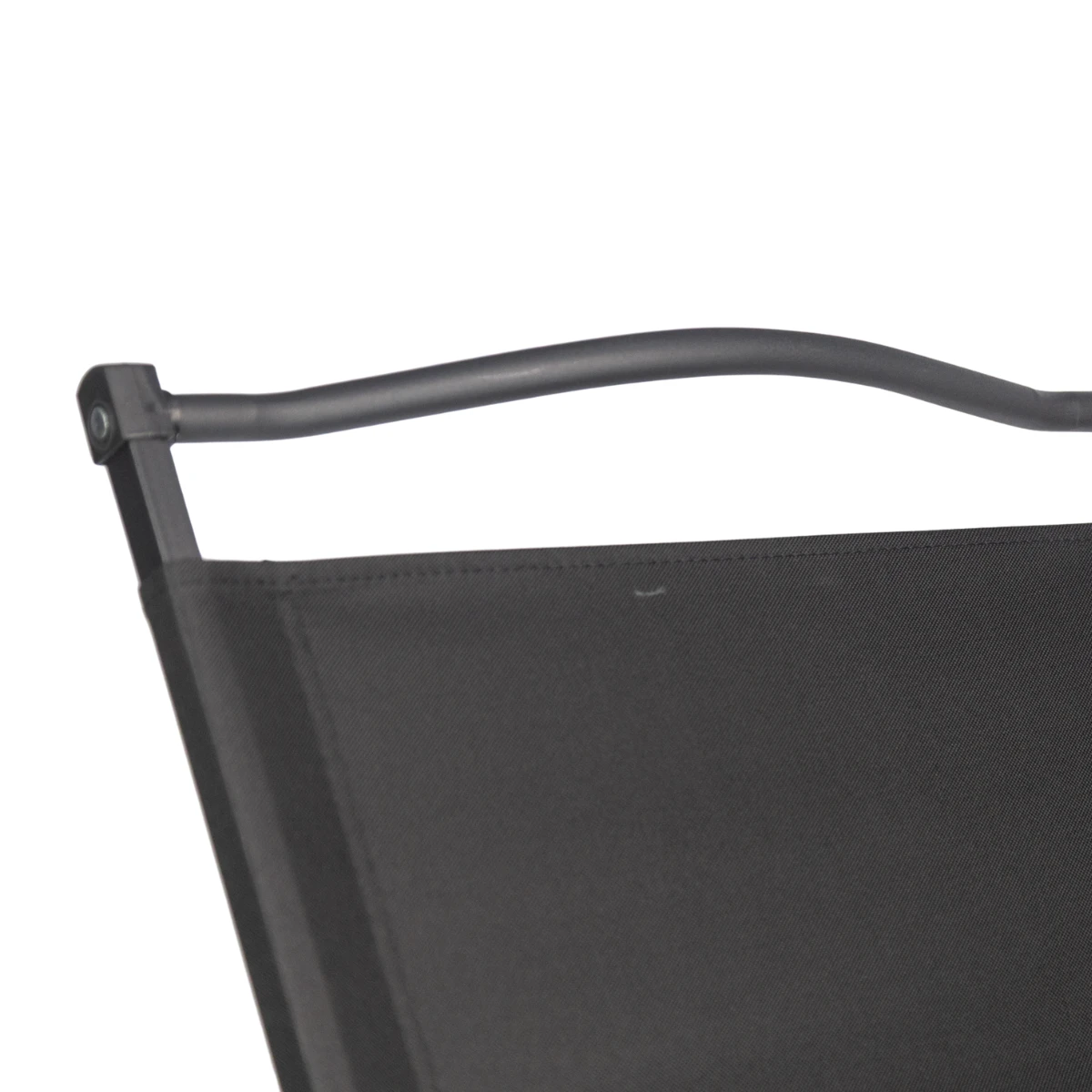 Silla plegable Negra