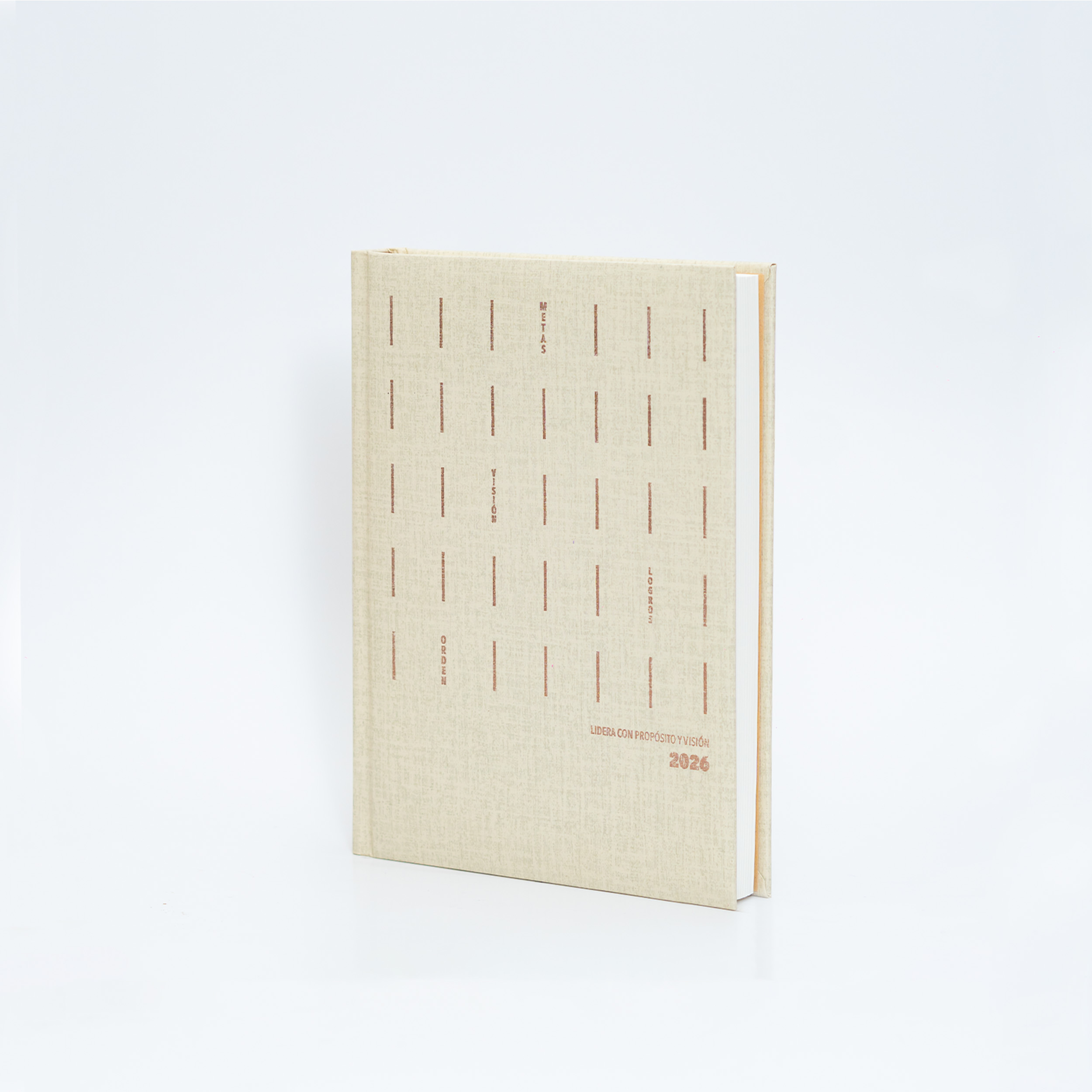 Agenda Clásica India Beige