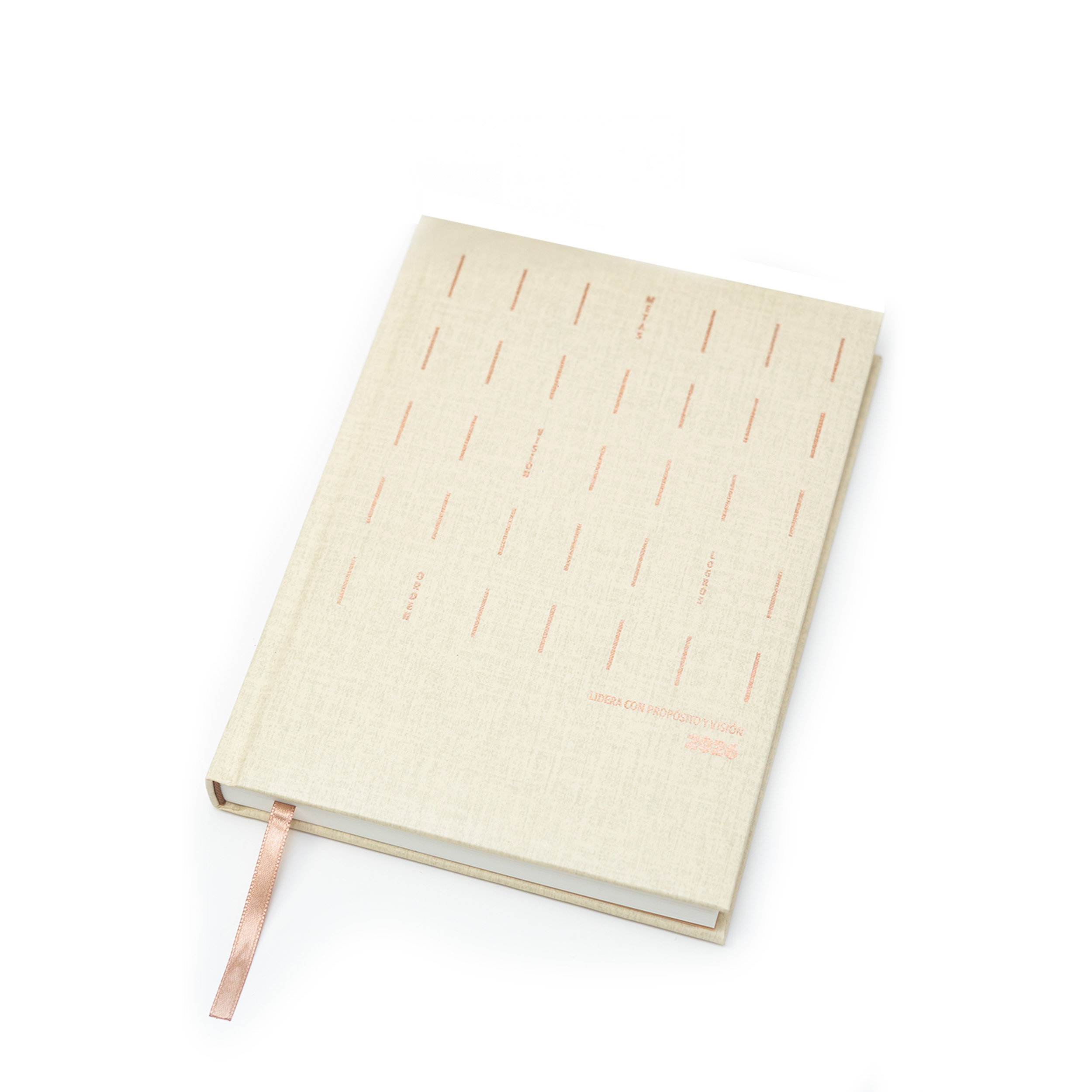 Agenda Clásica India Beige