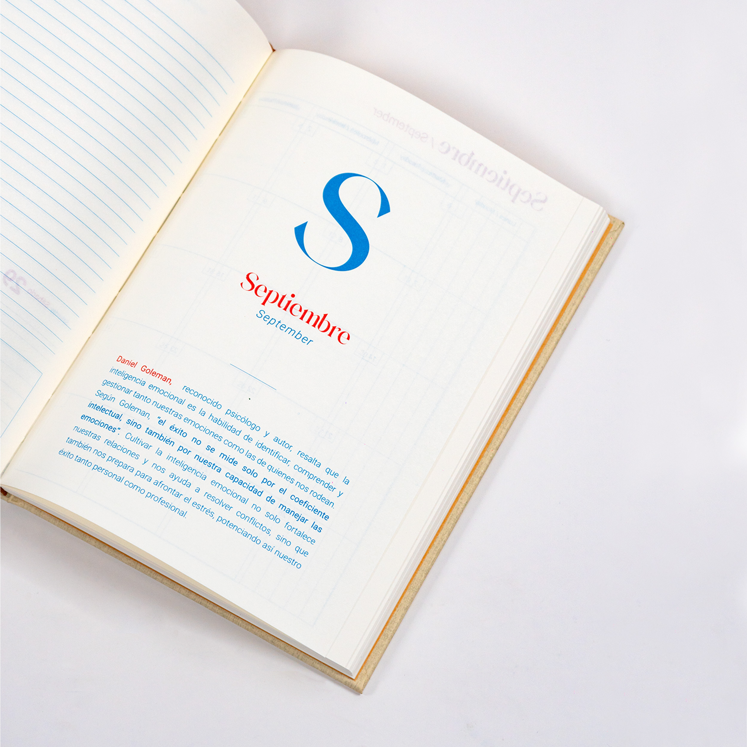 Agenda Clásica India Beige