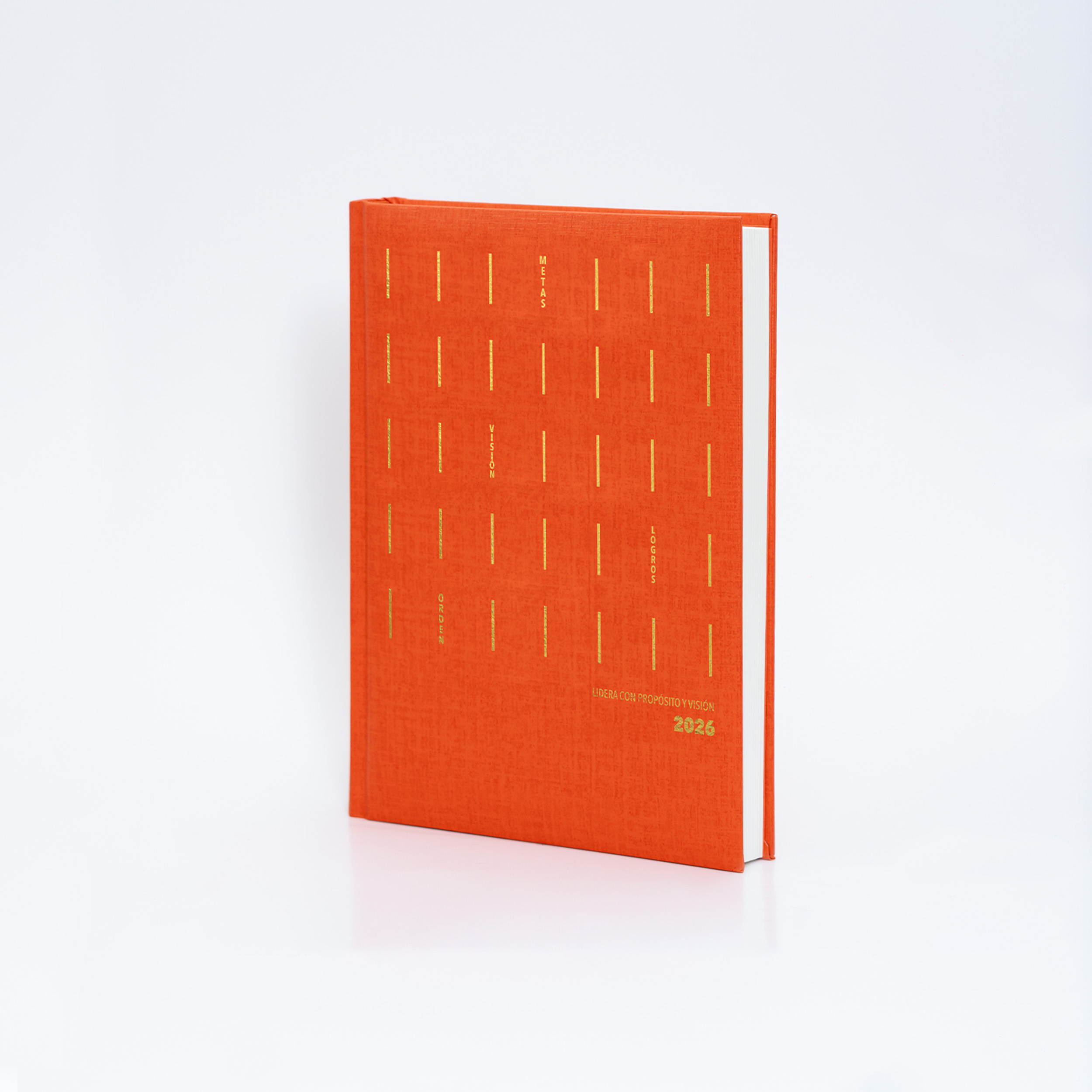 Agenda Clásica India Naranja