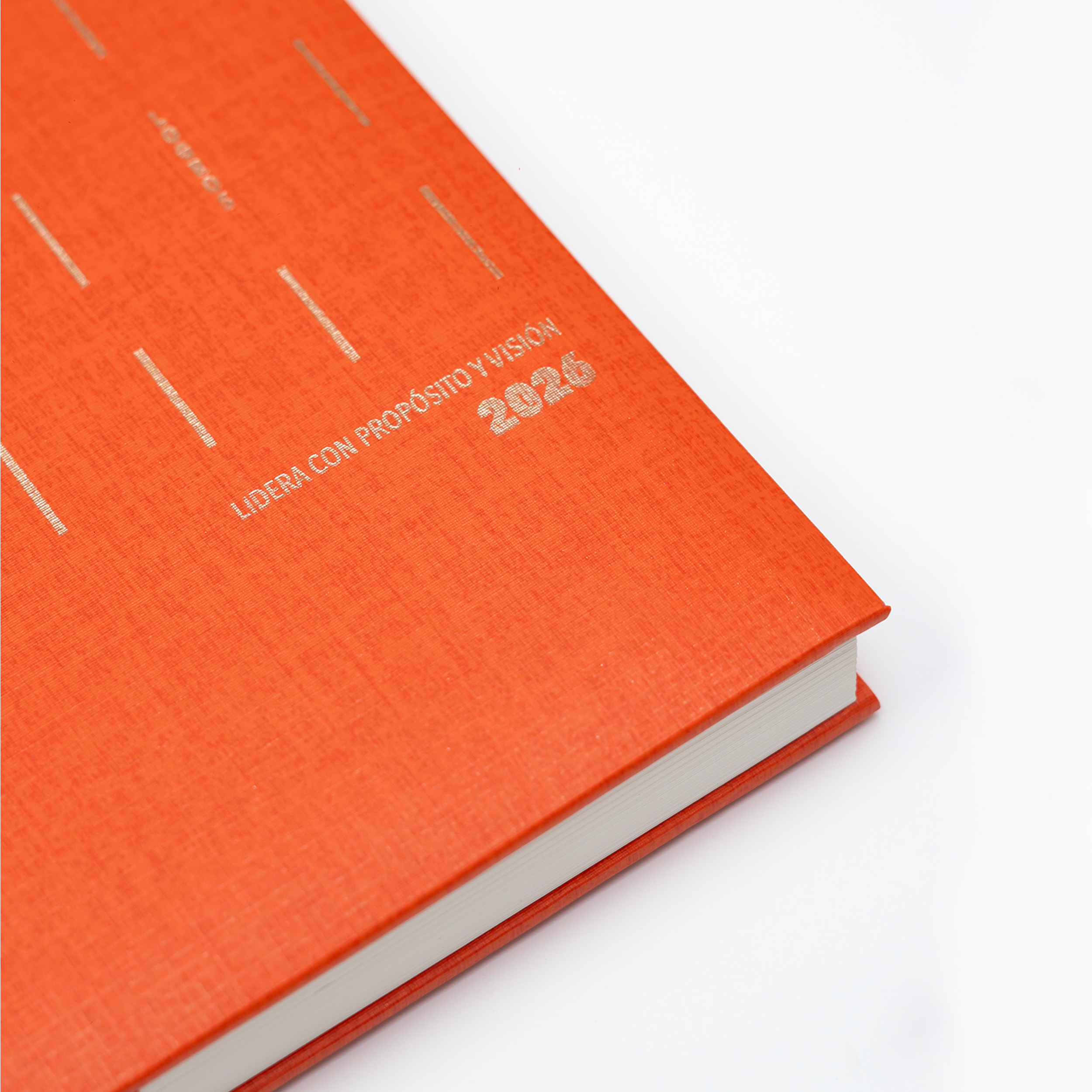 Agenda Clásica India Naranja